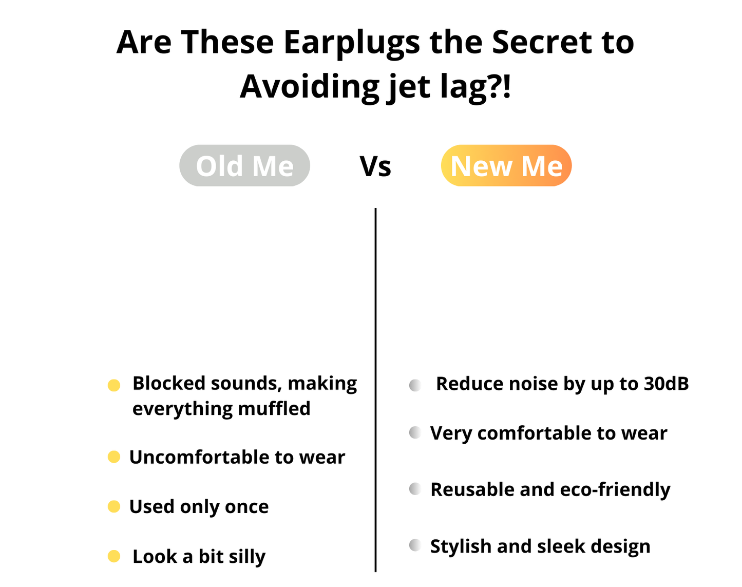 Redutores de Ruído para Viagens