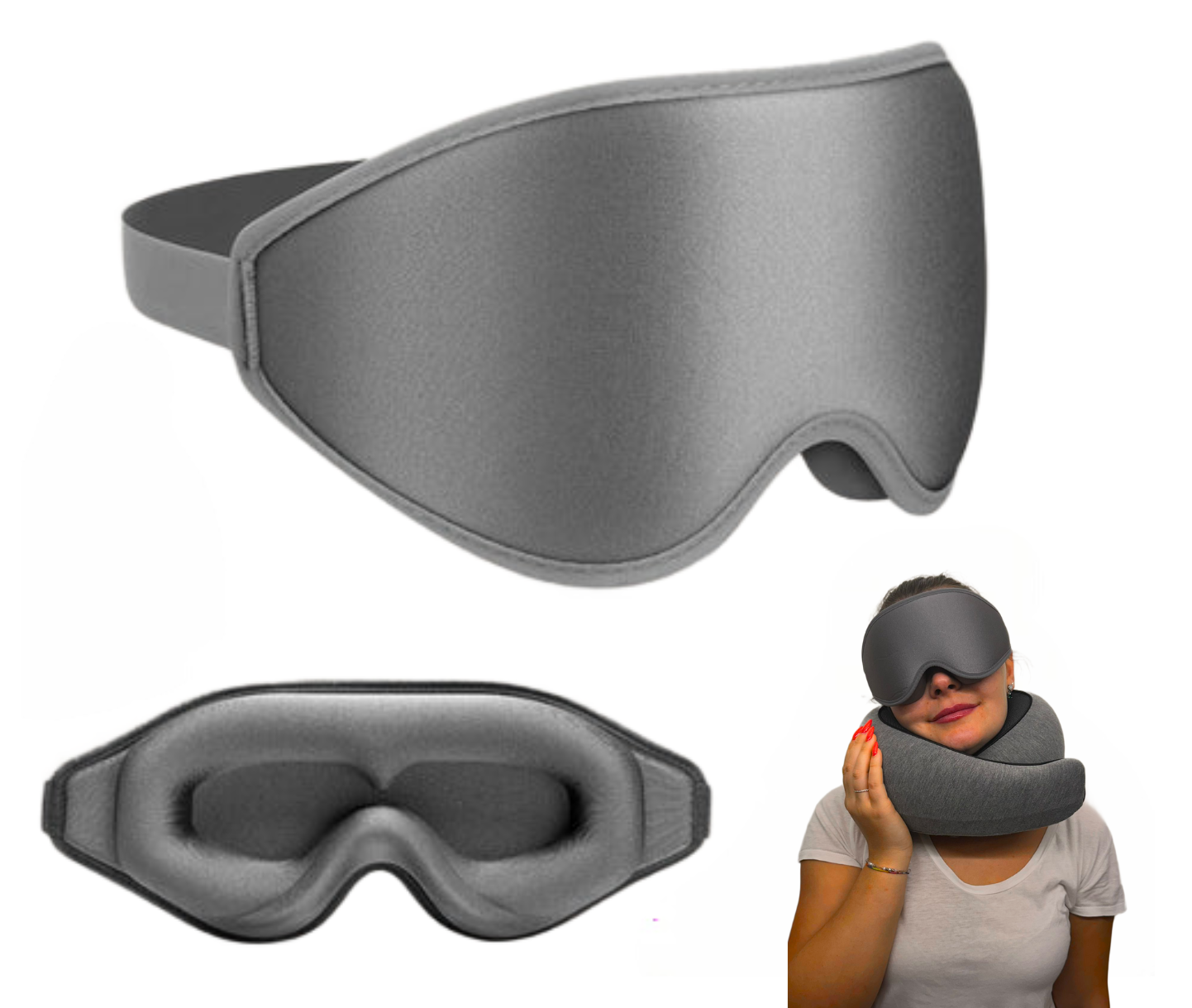Máscara de Sono de Alta Qualidade