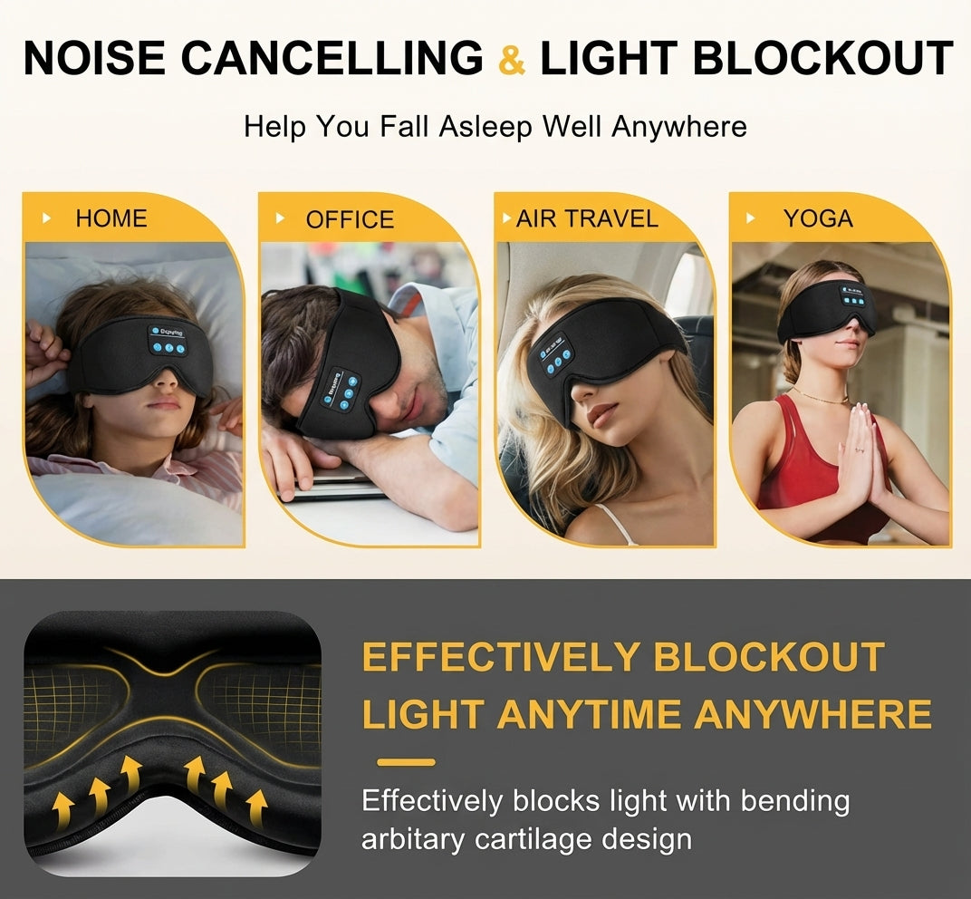 Sleep Mask with Bluetooth