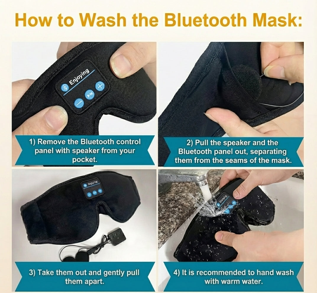Sleep Mask with Bluetooth