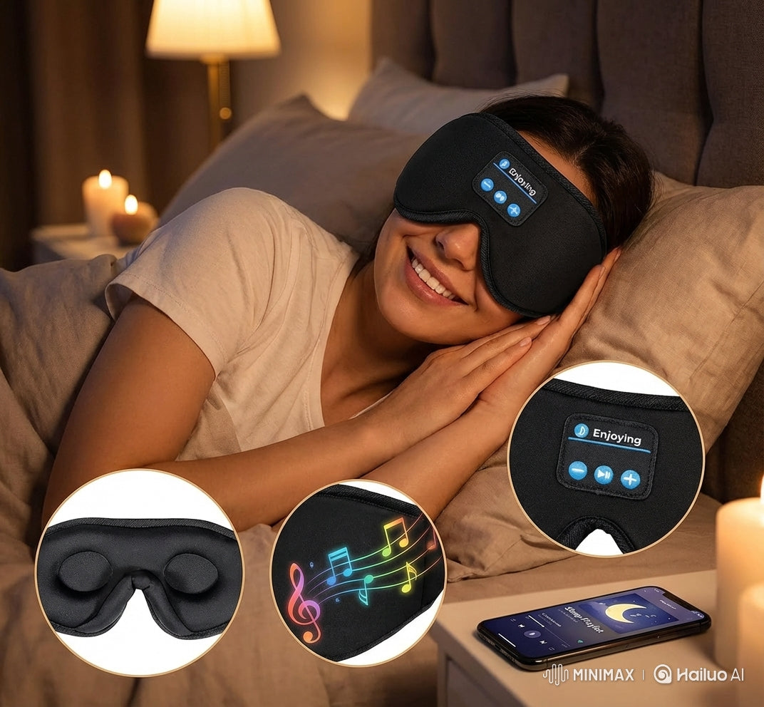 Sleep Mask with Bluetooth