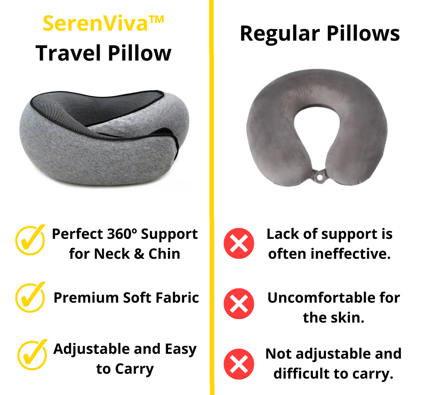 Almofada de Viagem SerenViva™